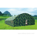 Round arch military tent